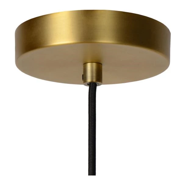 Lucide FIRMIN - Pendant light - Ø 20 cm - 1xE27 - Matt Gold / Brass - detail 1